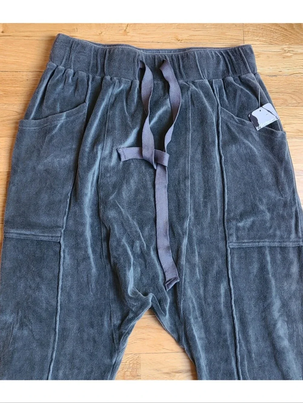 🆕️ FP Movement by FP in The Slick of it Harem Carbon MD Pants Boho Yoga Small